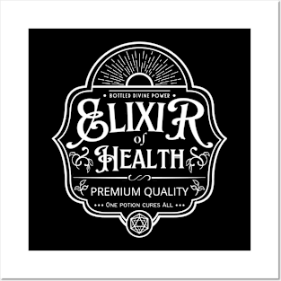 Elixir of Health: White Version Posters and Art